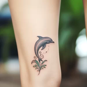 An individual with an ankle tattoo of a small playfu df e be ba _1_2 tattoo-photo.ru 106