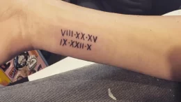 Кристина Эль Мусса сделала цифровую татуировку в честь своих детей - 13032024 - фото для tattoo-photo.ru 1