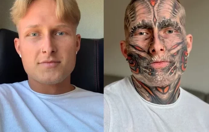 Мужчина набил тату на 95% своего тела - 040324 tattoo-photo.ru 004