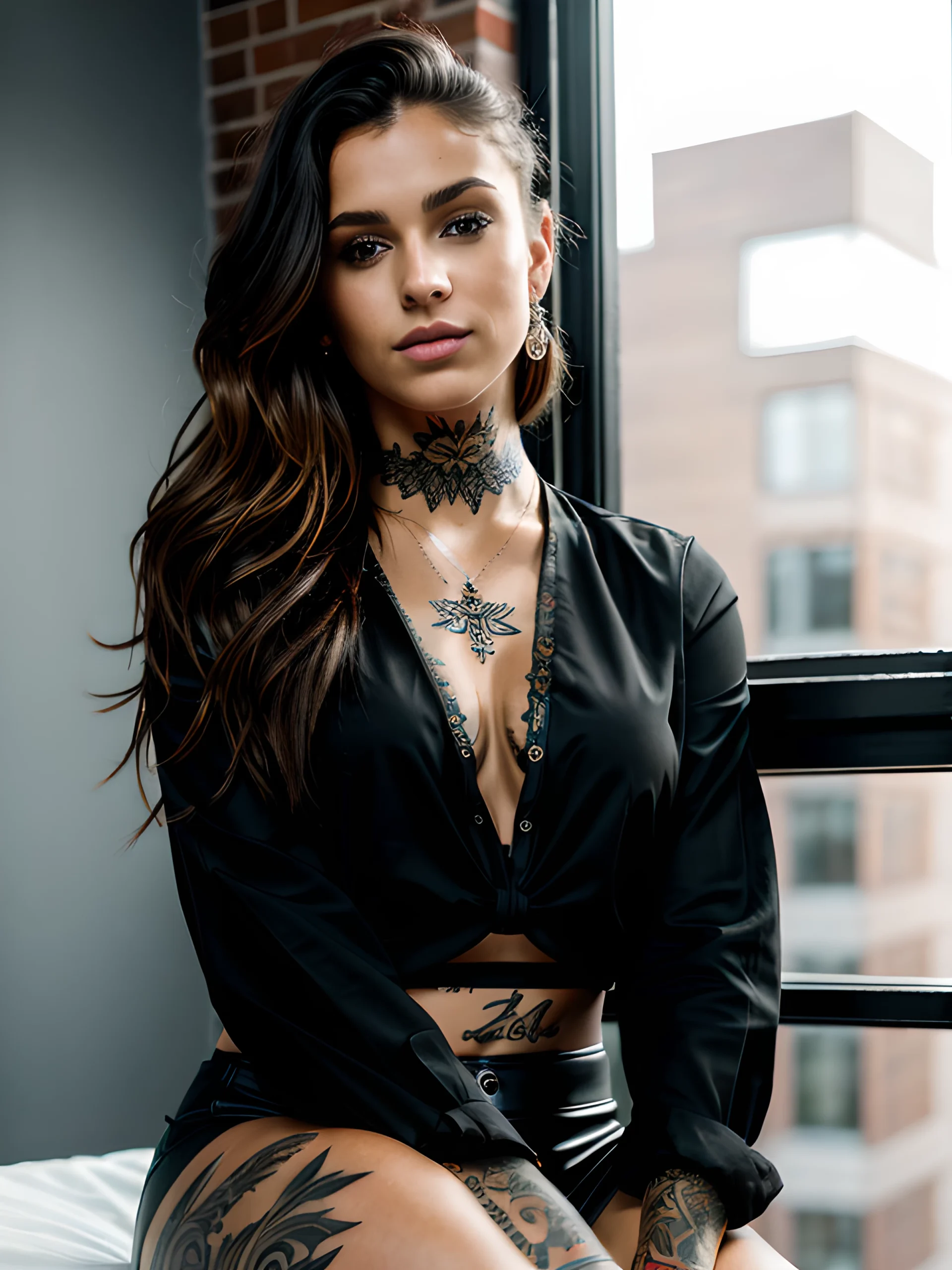Девушка тату мастер с телом в татуировках - фото 2025 №02 - tattoo-photo.ru