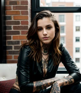 Девушка тату мастер с телом в татуировках - фото 2025 №03 - tattoo-photo.ru