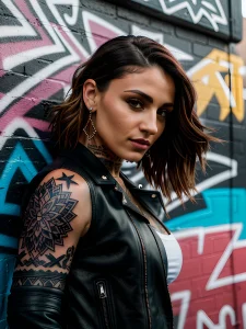Девушка тату мастер с телом в татуировках - фото 2025 №09 - tattoo-photo.ru
