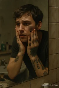 1Tattoo Regret Reflection №004 Допустимые татуировки при мобилизации - tatufoto.com 2025