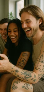 Tattoos and Memes Laughter №010 Допустимые татуировки при мобилизации - tatufoto.com 2025