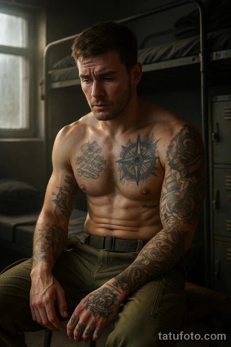 Что делать, если в армии возникли проблемы из-за татуиро 2025 - 03 - фото tatufoto.com