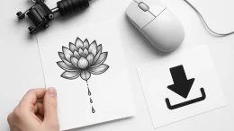 Скачать тату эскиз — бесплатный онлайн генератор на tattoo-photo.ru - 1 фото