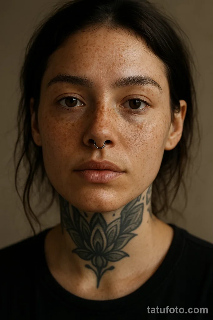 5 нестандартных сочетаний тату и пирсинга 2025 №02 - tatufoto.com