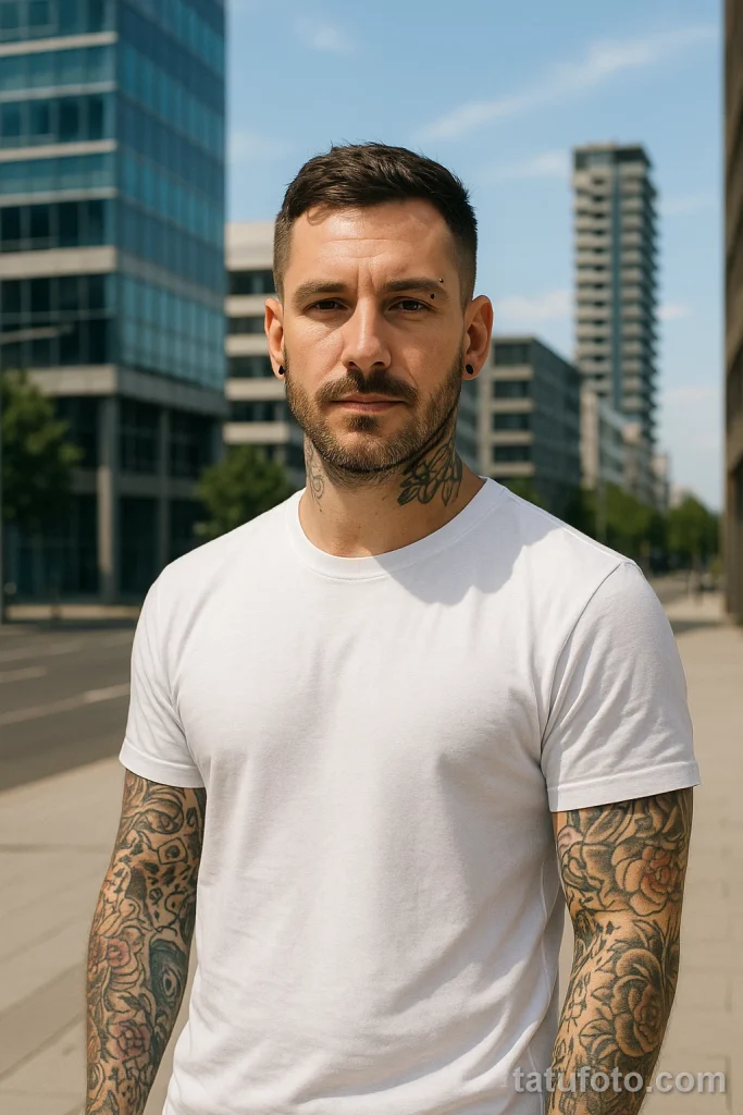 5 нестандартных сочетаний тату и пирсинга 2025 №11 - tatufoto.com