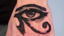 Пример рисунка тату Глаз Гора (Уаджет) №40 - tattoo-photo.ru