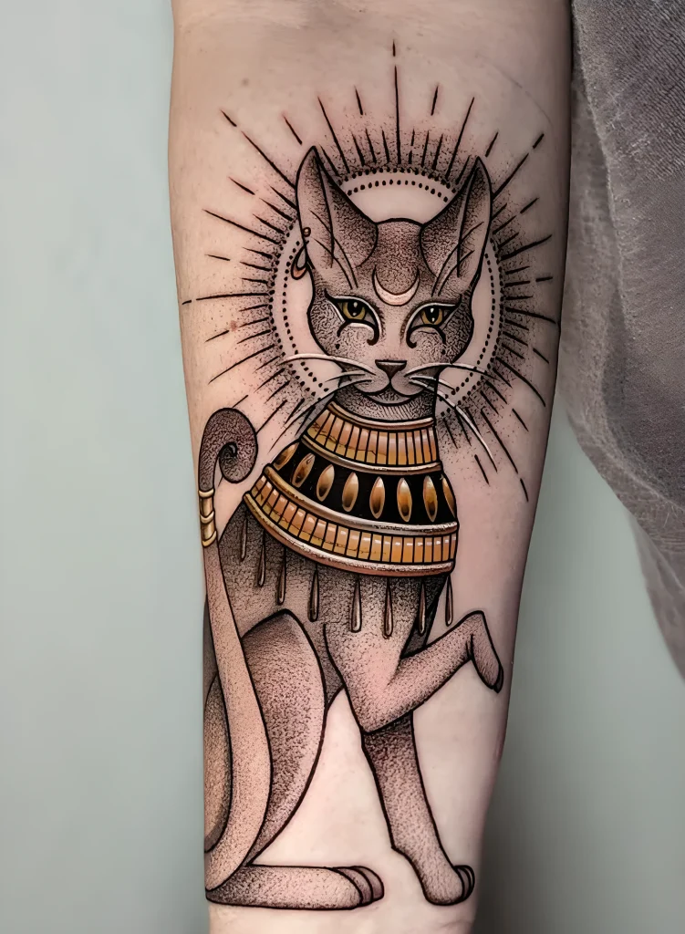 тату-бастет-пример-рисунка-тату-для-tattoo-photo-ru-2