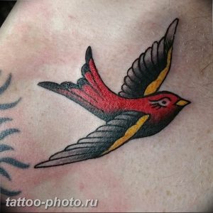 рисунка тату воробей 03.12.2018 №009 - photo tattoo sparrow - tattoo-photo.ru