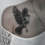 рисунка тату воробей 03.12.2018 №102 - photo tattoo sparrow - tattoo-photo.ru