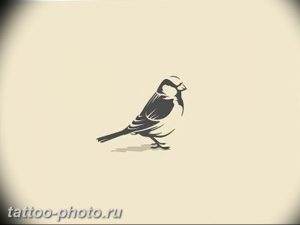 рисунка тату воробей 03.12.2018 №142 - photo tattoo sparrow - tattoo-photo.ru