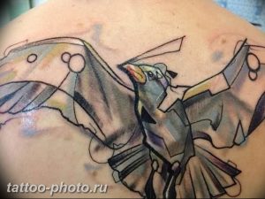 рисунка тату воробей 03.12.2018 №171 - photo tattoo sparrow - tattoo-photo.ru