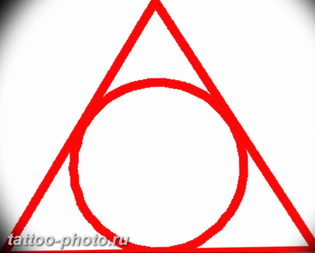 Что значит круг в треугольнике