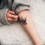 рисунка тату воробей 03.12.2018 №079 - photo tattoo sparrow - tattoo-photo.ru