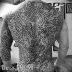 фото тату тигр и дракон 07.12.2018 №058 - tattoo tiger and dragon - tattoo-photo.ru