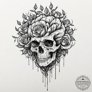 Tattoo sketch a minimalist tree with its bran… — эскиз тату (№1751034109_0, 27.06.2025 14:21) — tattoo-photo.ru