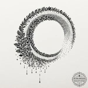 Rainbow, tattoo line art, black and white ske… — эскиз тату (№1751034425_0, 27.06.2025 14:27) — tattoo-photo.ru