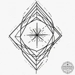 Tattoo design a tiny, minimalist symbol uniqu… — эскиз тату (№1751034749_0, 27.06.2025 14:32) — tattoo-photo.ru