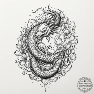 Tattoo sketch a single hand outline with a pe... - эскиз тату (№1751043434_0, 27.06.2025 16:57) — tattoo-photo.ru