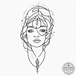 A linework tattoo of the phrase "more human t... - эскиз тату (№1751044287_0, 27.06.2025 17:11) — tattoo-photo.ru