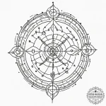 Tattoo design an abstract representation of t… — эскиз тату (№1751045833_0, 27.06.2025 17:37) — tattoo-photo.ru