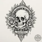 Tattoo sketch «i know» text for aquarius, wit… — эскиз тату (№1751046995_0, 27.06.2025 17:56) — tattoo-photo.ru