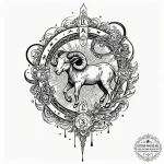 Tattoo sketch a single keyword representing t… — эскиз тату (№1751047115_0, 27.06.2025 17:58) — tattoo-photo.ru