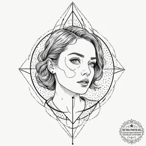 A graphic novel panel of the terrifying refri... - эскиз тату (№1751053532_0, 27.06.2025 19:45) — tattoo-photo.ru