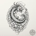 A graphic novel panel of a clicker, in horrif… — эскиз тату (№1751055824_0, 27.06.2025 20:23) — tattoo-photo.ru