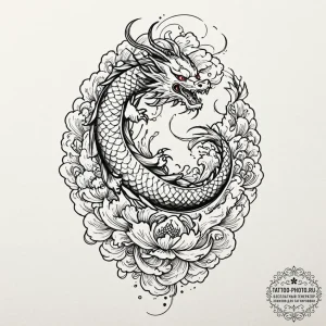 A graphic novel panel of a clicker, in horrif… — эскиз тату (№1751055824_0, 27.06.2025 20:23) — tattoo-photo.ru