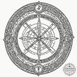 135. tattoo sketch: «klad» rune surrounded by… — эскиз тату (№1751056518_0, 27.06.2025 20:35) — tattoo-photo.ru