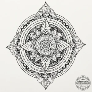 The weyland-yutani logo, artistic tattoo sket... - эскиз тату (№1751059367_0, 27.06.2025 21:22) — tattoo-photo.ru