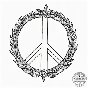 A minimalist linework tattoo of the slavic ru... - эскиз тату (№1751060078_0, 27.06.2025 21:34) — tattoo-photo.ru