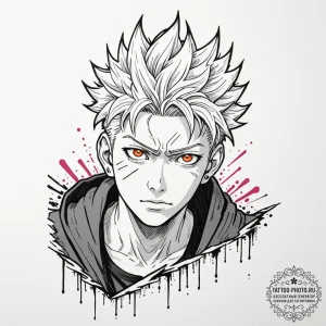 Gojo satoru's eyes from jujutsu kaisen, tatto... - эскиз тату (№1751060730_0, 27.06.2025 21:45) — tattoo-photo.ru
