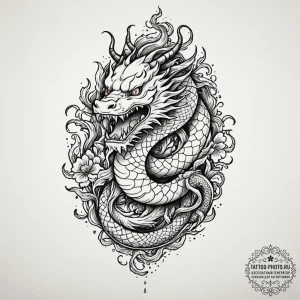A trash polka tattoo of the thing, a horrifyi... - эскиз тату (№1751062245_0, 27.06.2025 22:10) — tattoo-photo.ru