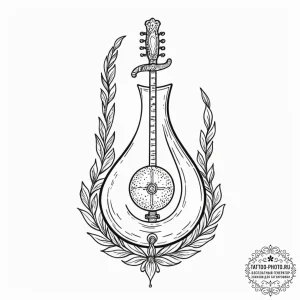 руна уд (ud, fertility, phallus, male princip... - эскиз тату (№1751065434_0, 27.06.2025 23:03) — tattoo-photo.ru