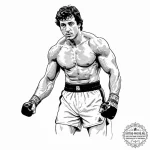 A neo-traditional portrait of rocky balboa, v… — эскиз тату (№1751069623_0, 28.06.2025 00:13) — tattoo-photo.ru