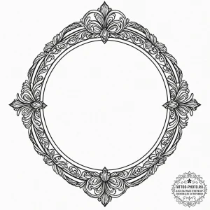 Tattoo design a mirror reflecting a different... - эскиз тату (№1751070257_0, 28.06.2025 00:24) — tattoo-photo.ru