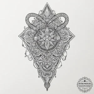 Tattoo design a powerful and simple hammer ou... - эскиз тату (№1751070664_0, 28.06.2025 00:31) — tattoo-photo.ru