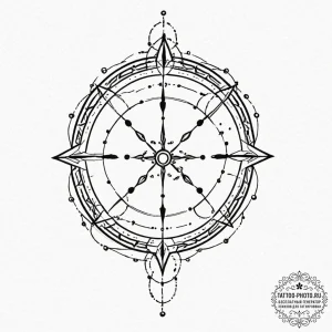 Tattoo sketch a sagittarius archer's arrow tu... - эскиз тату (№1751074010_0, 28.06.2025 01:26) — tattoo-photo.ru