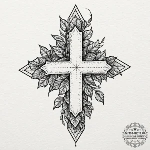Tattoo design a climbing ivy branch, symboliz... - эскиз тату (№1751075194_0, 28.06.2025 01:46) — tattoo-photo.ru