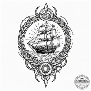 Tattoo design a static charge emanating from... - эскиз тату (№1751098449_0, 28.06.2025 08:14) — tattoo-photo.ru