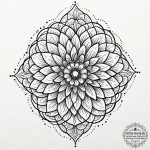 Tattoo sketch a single, thick, dark brushstro... - эскиз тату (№1751103650_0, 28.06.2025 09:40) — tattoo-photo.ru