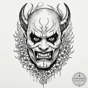 146. (mad max: fury road) trash polka tattoo... - эскиз тату (№1751109316_0, 28.06.2025 11:15) — tattoo-photo.ru