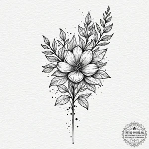 Tattoo sketch a subtle wood grain texture on... - эскиз тату (№1751116557_0, 28.06.2025 13:15) — tattoo-photo.ru