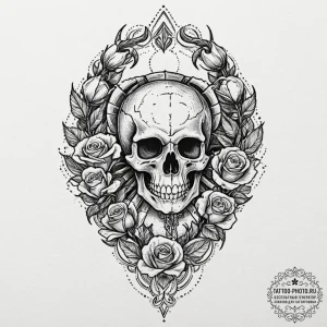 Tattoo design a scorpio scorpion with the "de... - эскиз тату (№1751117291_0, 28.06.2025 13:28) — tattoo-photo.ru