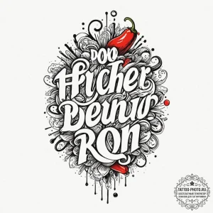 Tattoo design a small, meaningful word in a u... - эскиз тату (№1751126069_0, 28.06.2025 15:54) — tattoo-photo.ru