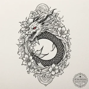 Tattoo sketch a person's silhouette filled wi... - эскиз тату (№1751127156_0, 28.06.2025 16:12) — tattoo-photo.ru